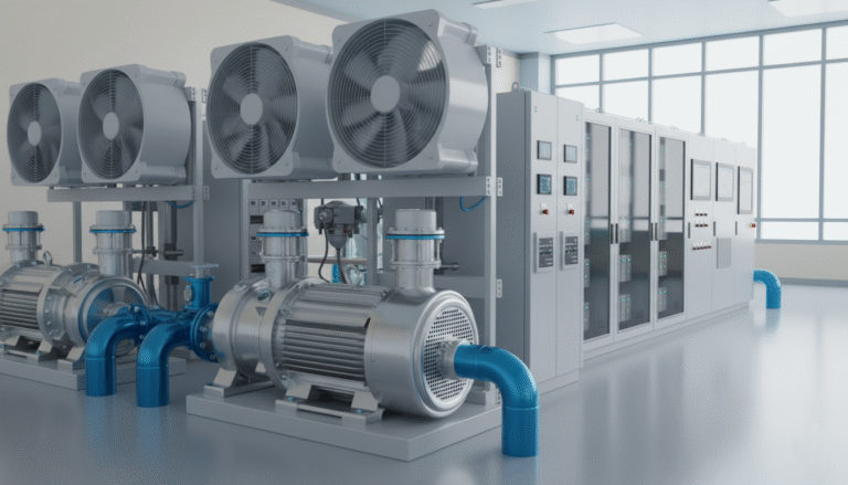 Bombas y ventiladores controlados con variadores de frecuencia