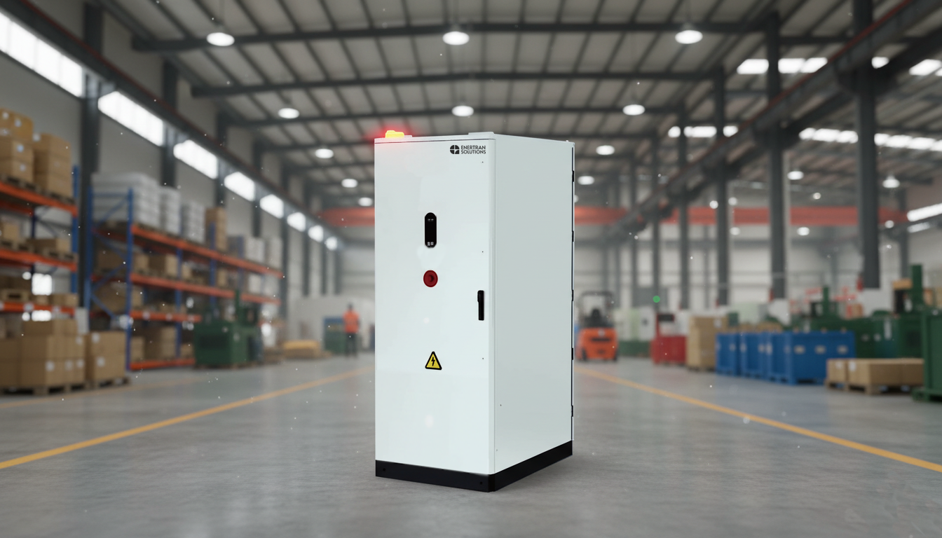 Sistema BESS industrial LiFePO4 refrigeración líquida para autoconsumo y peak shaving