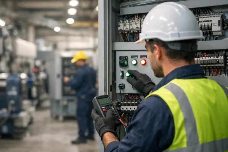 Puesta en marcha de instalaciones eléctricas industriales