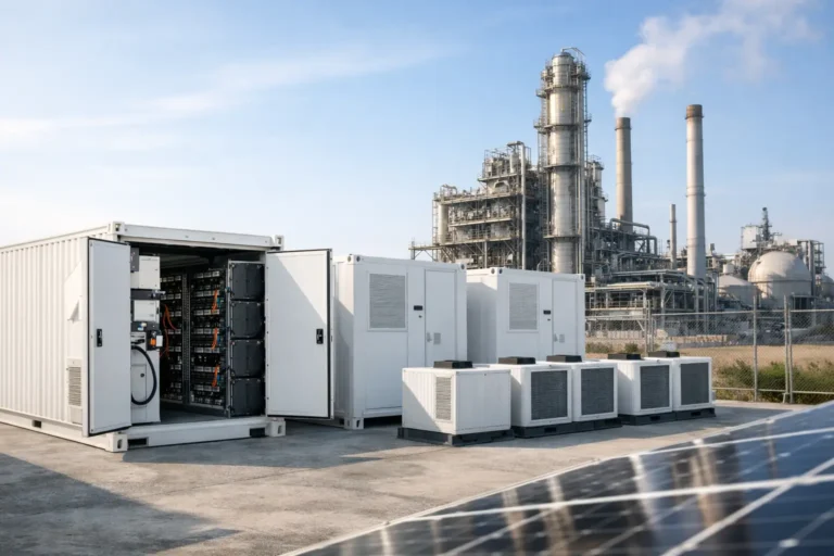 Cómo integrar un sistema BESS en una planta industrial